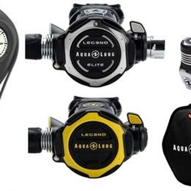 Hovedbilde Pustepakke Aqualung Leg3nd ELITE DIN m/manometer
