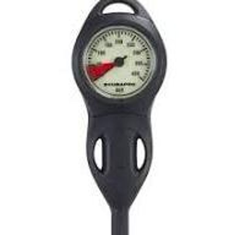 Manometer Scubapro m/80cm gummislange