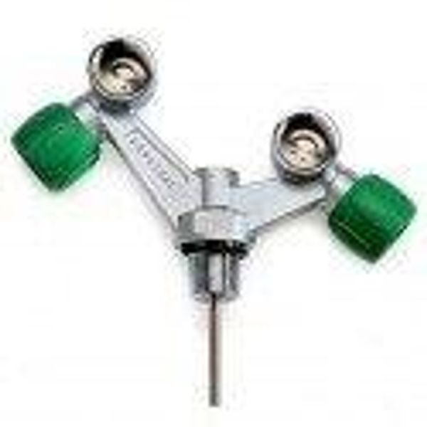 Hovedbilde Kran V Nitrox 232 bar m/ 2 uttak(M26 oksygen)